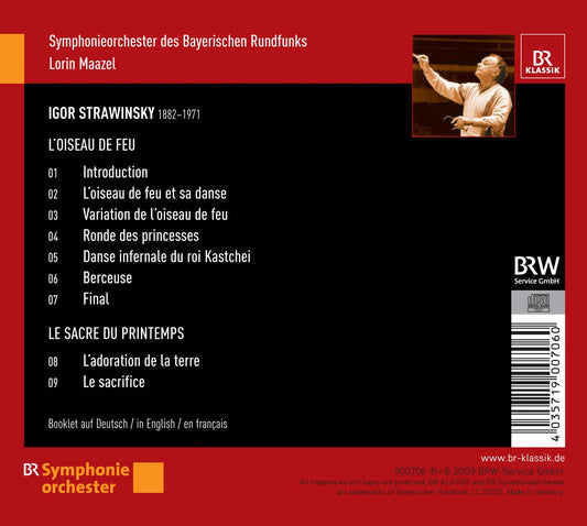 Stravinsky: L'oiseau de feu / Le sacre de printemps