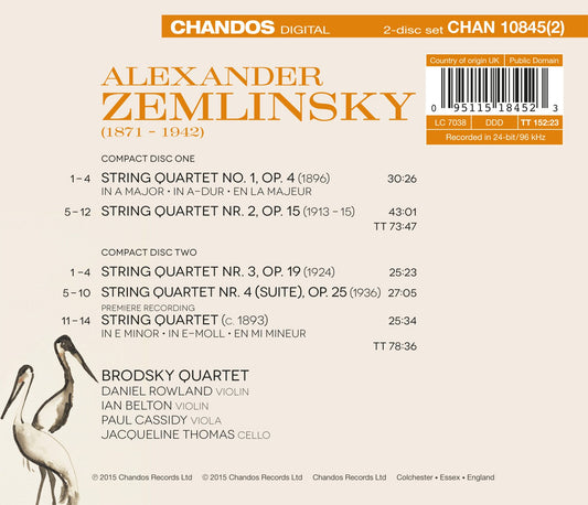 Zemlinsky: Complete String Quartets