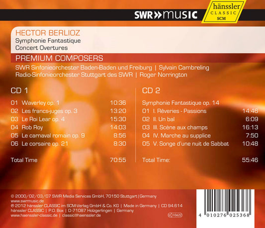 Berlioz: Symphonie Fantastique - Concert Overtures