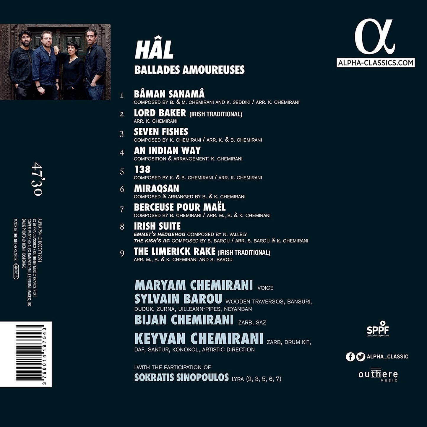 HÂL: BALLADES AMOUREUSES