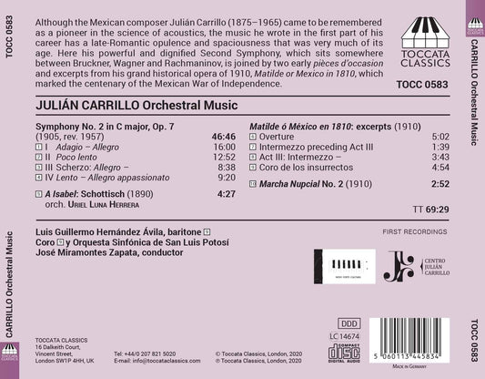 Julián Carrillo: Orchestral Music