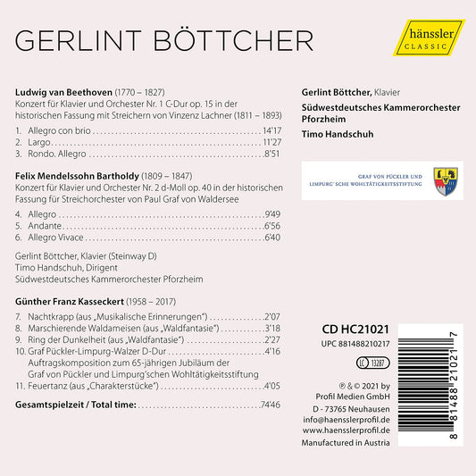 Gerlint Böttcher & Südwestdeutsches Kammerorchester Pforzhei