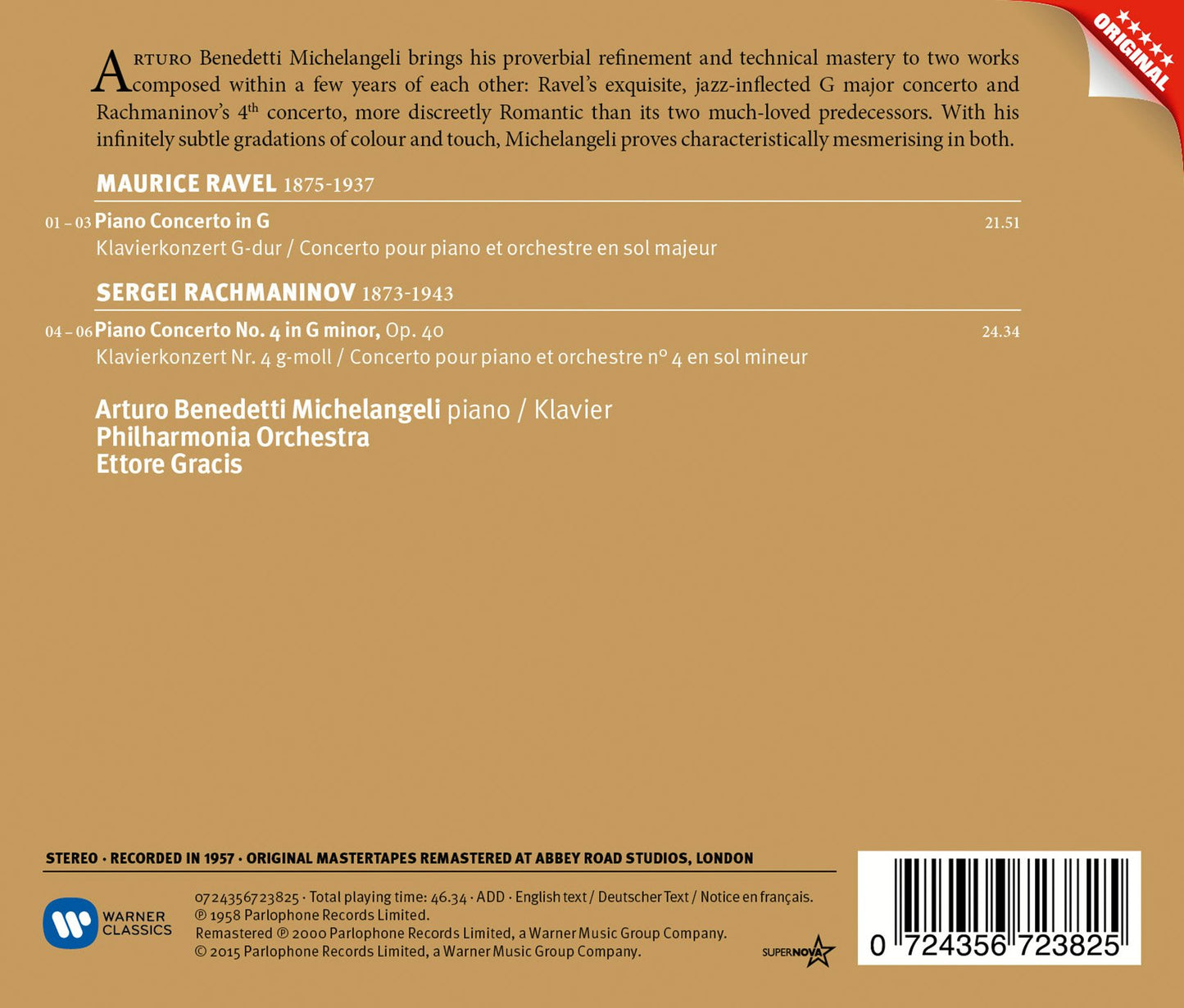 RAVEL & RACHMANINOFF: PIANO CONCERTOS