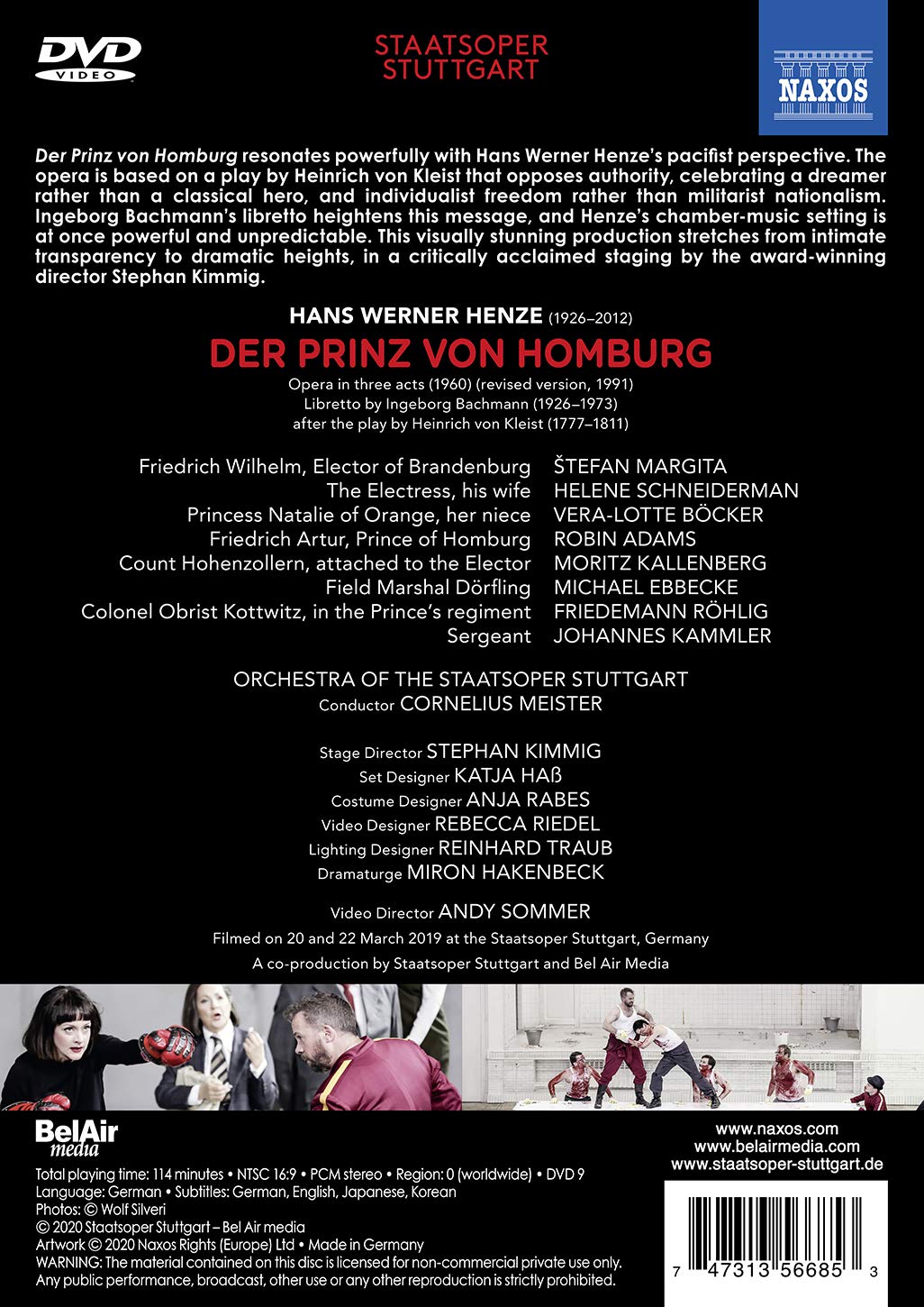 Henze: Der Prinz von Homburg
