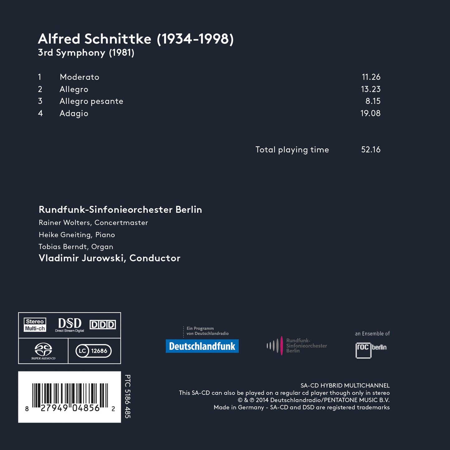 Alfred Schnittke: 3rd Symphony
