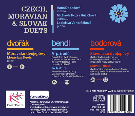 Czech, Moravian & Slovak Duets