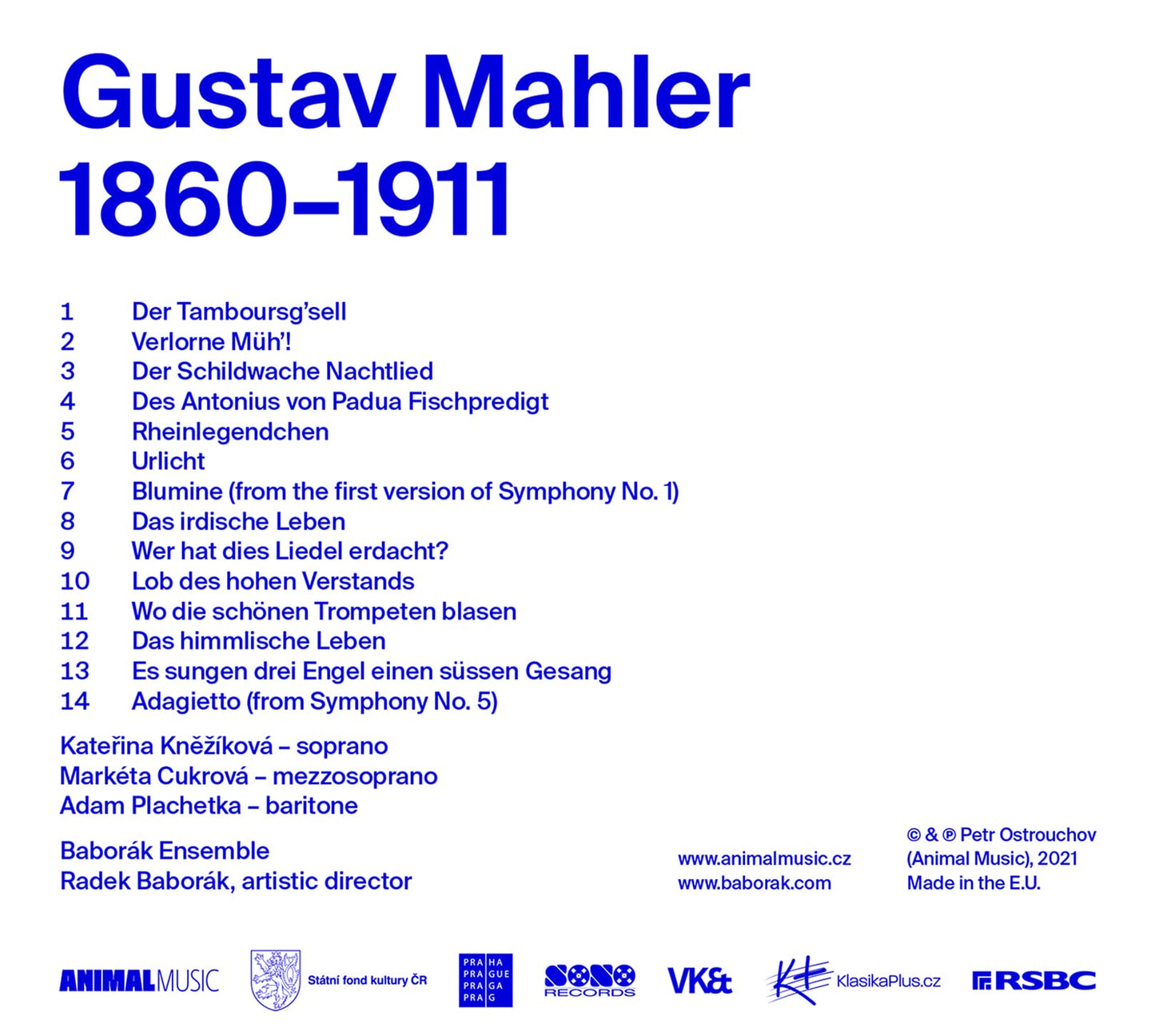 Mahler: Das Knaben Wunderhorn