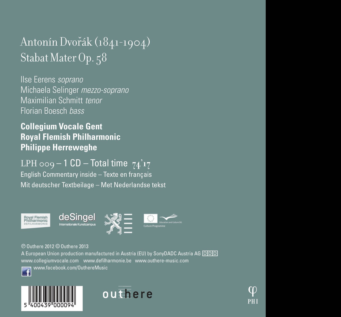 Dvorák: Stabat Mater