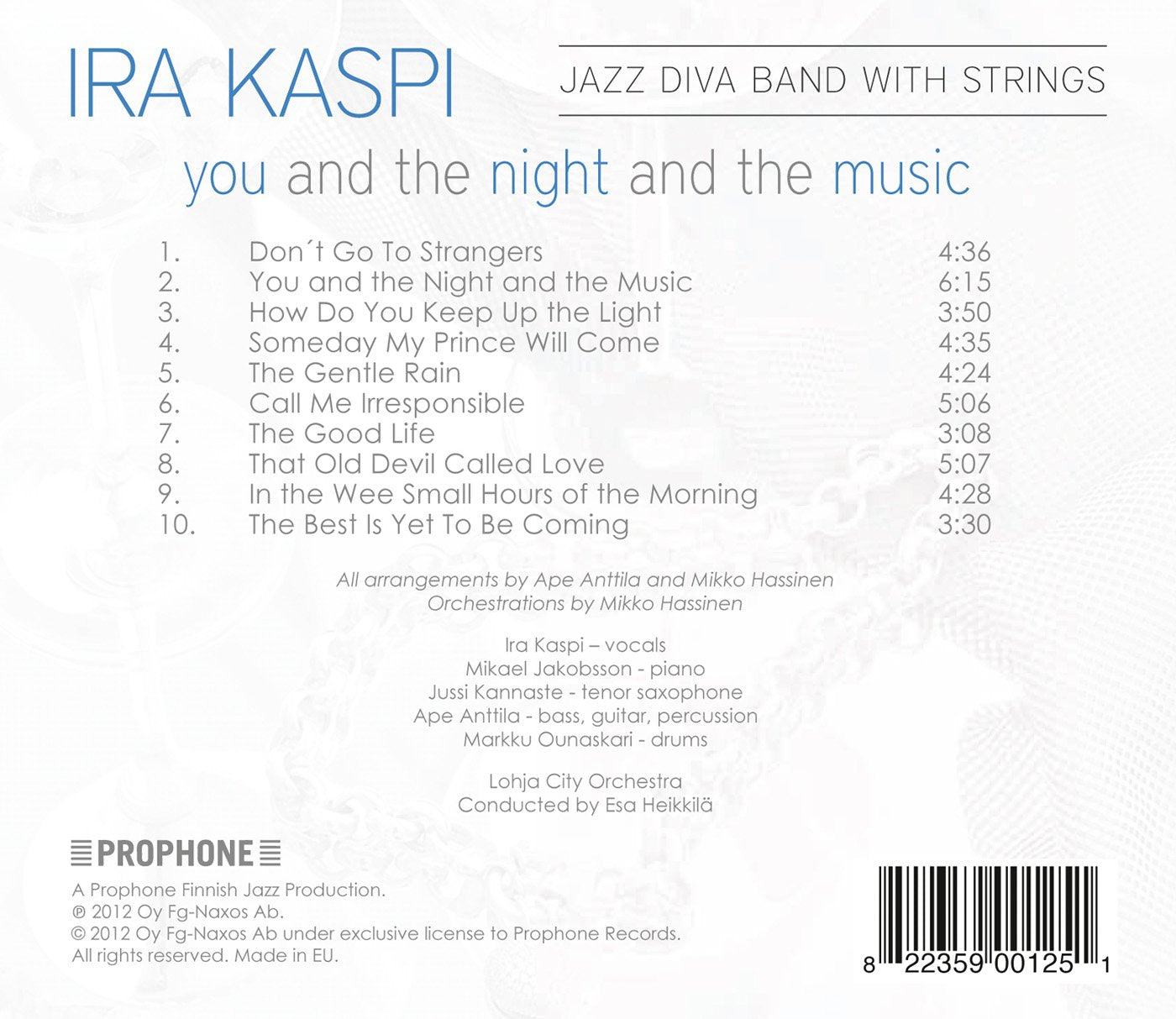You and the Night and the Music