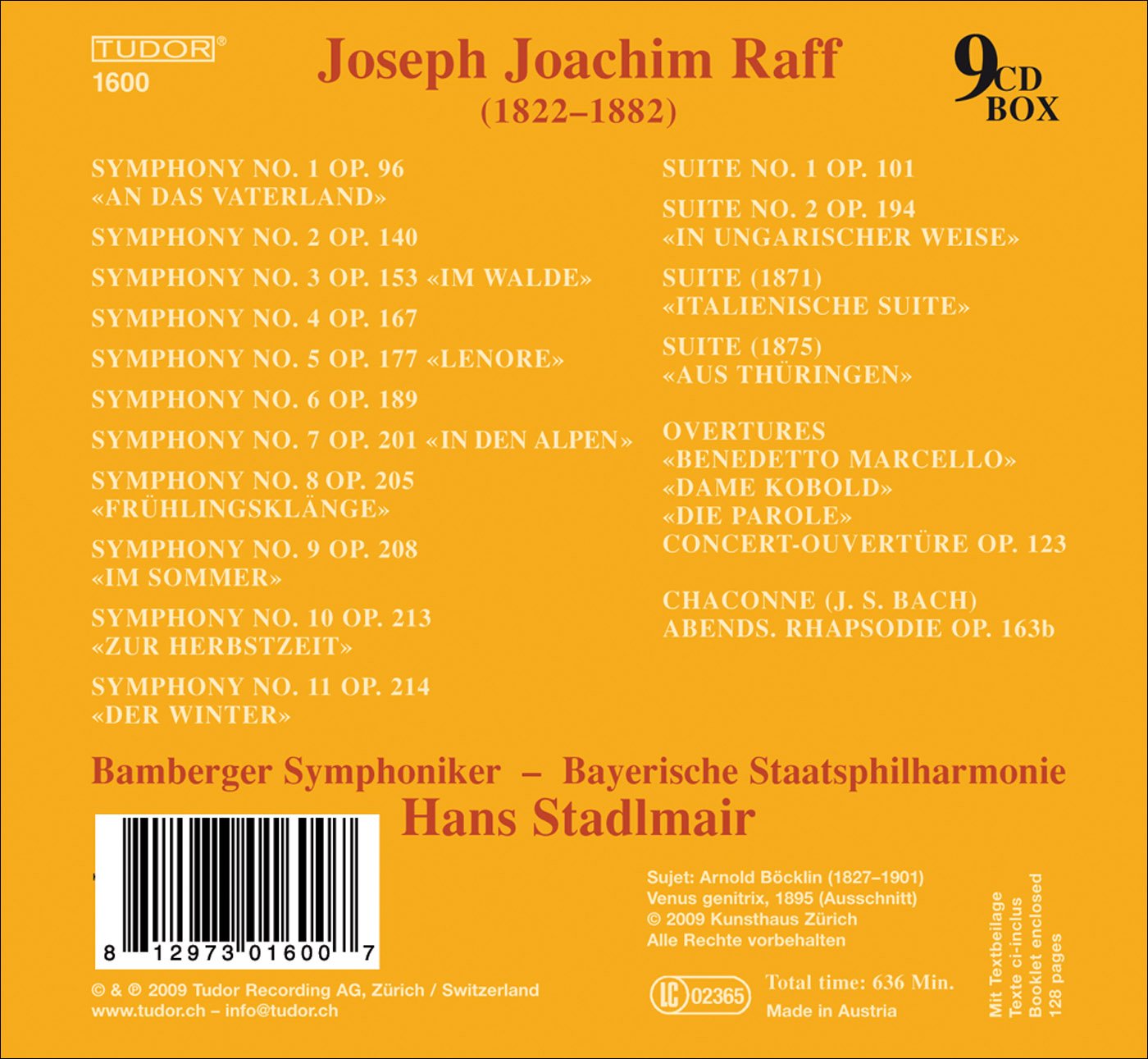 Raff: Complete Symphonies