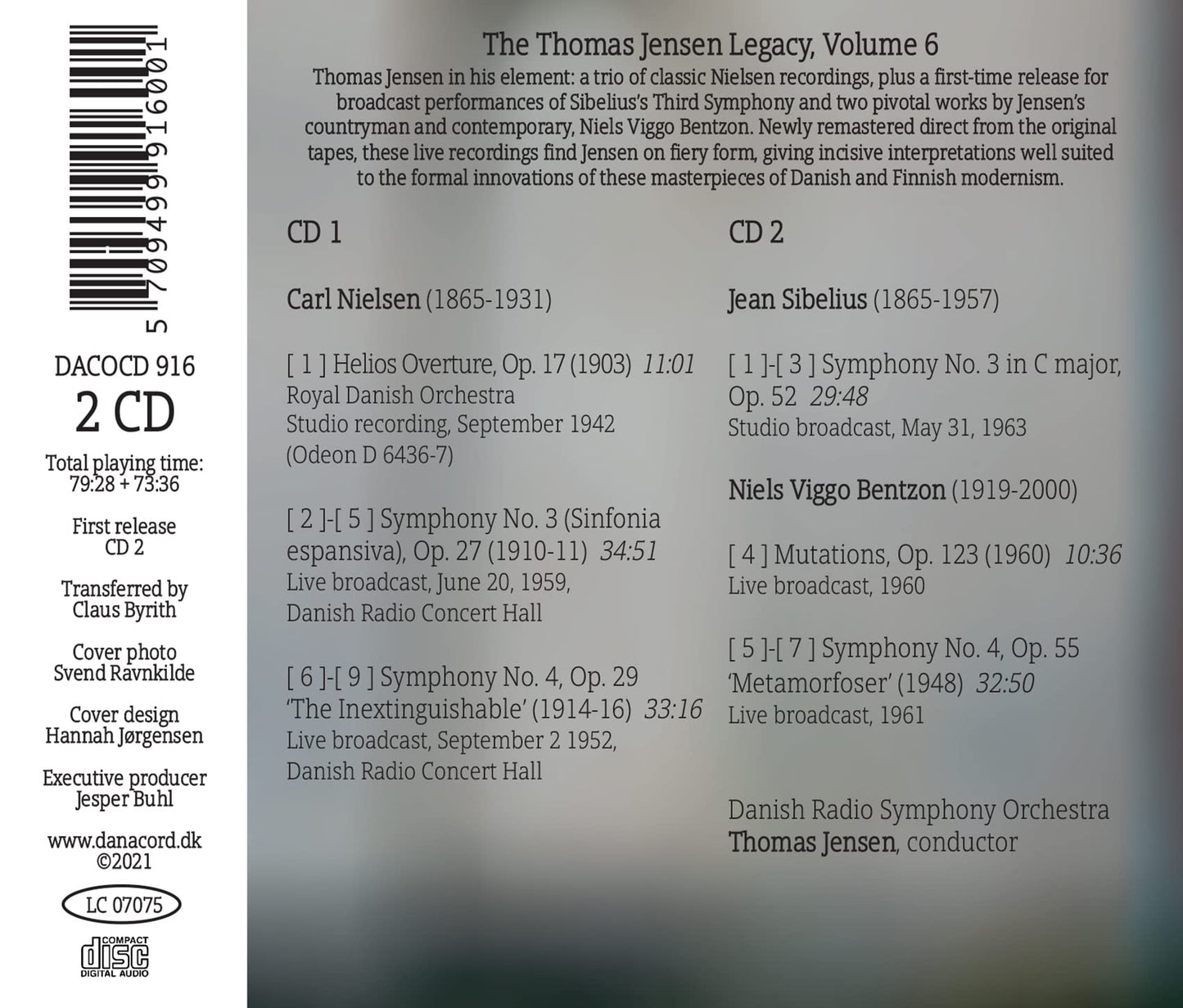 Thomas Jensen Legacy, Vol. 6