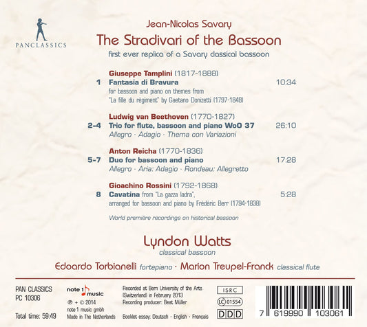 The Stradivari of the Bassoon