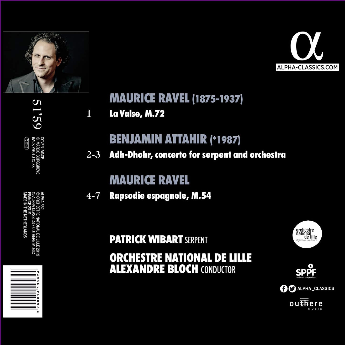 Ravel: Valse - Rapsodie espagnole -Attahir: Adh-Dhor