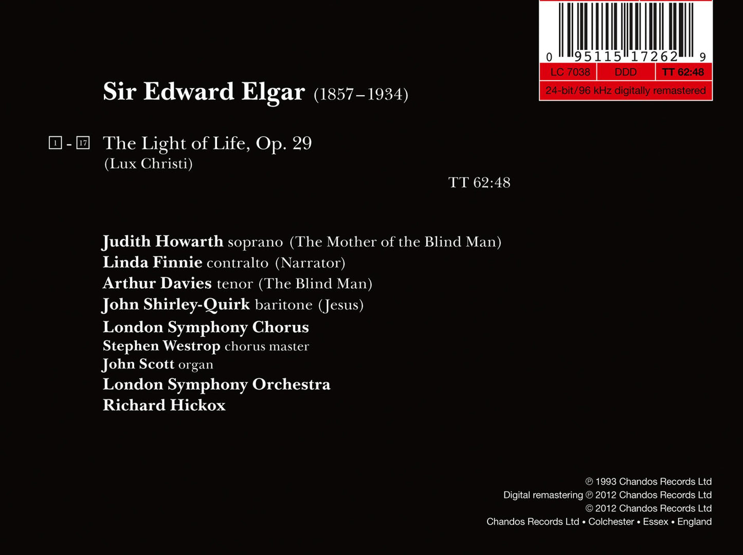 Elgar: The Light of Life