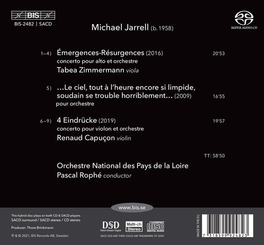 Michael Jarrell: Émergences-Résurgences - 4 Eindrücke - ...L