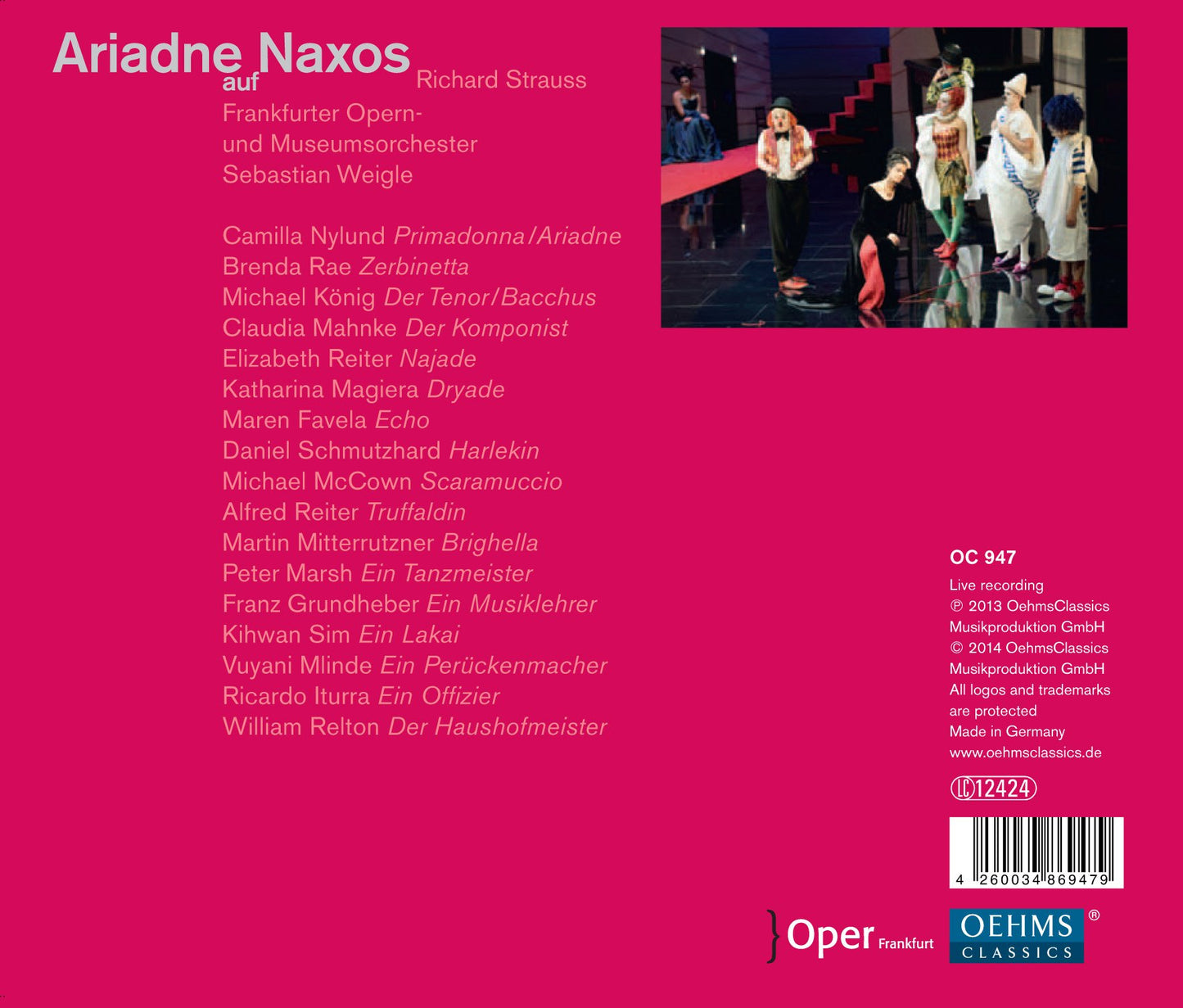Strauss: Ariadne auf Naxos, Op. 60, TrV 228a (Live)