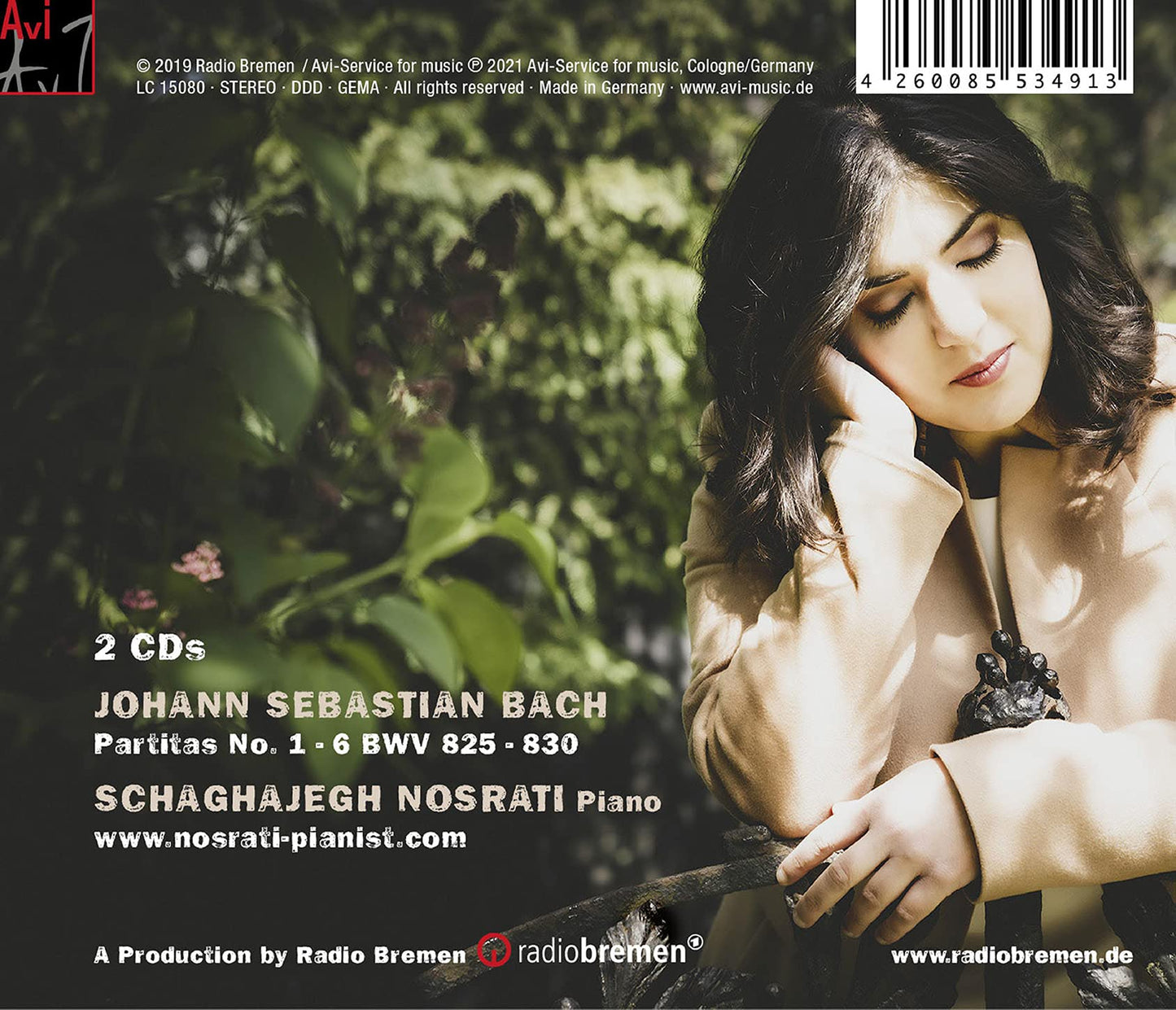 PARTITAS BWV 825 - 830