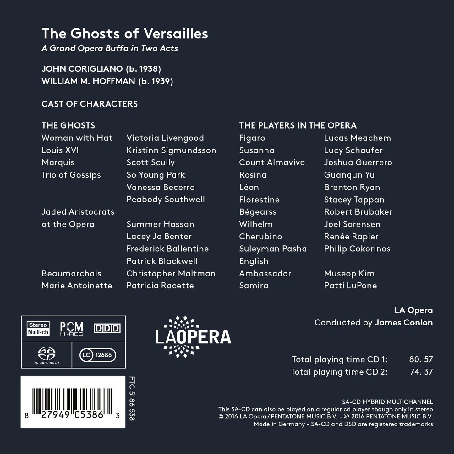 John Corigliano: The Ghosts of Versailles (Live)