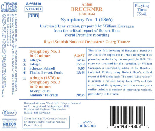 Bruckner: Symphony No. 1 - Adagio to Symphony No. 3, WAB 103