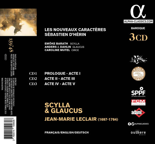 Leclair: Scylla et Glaucus, Op. 11