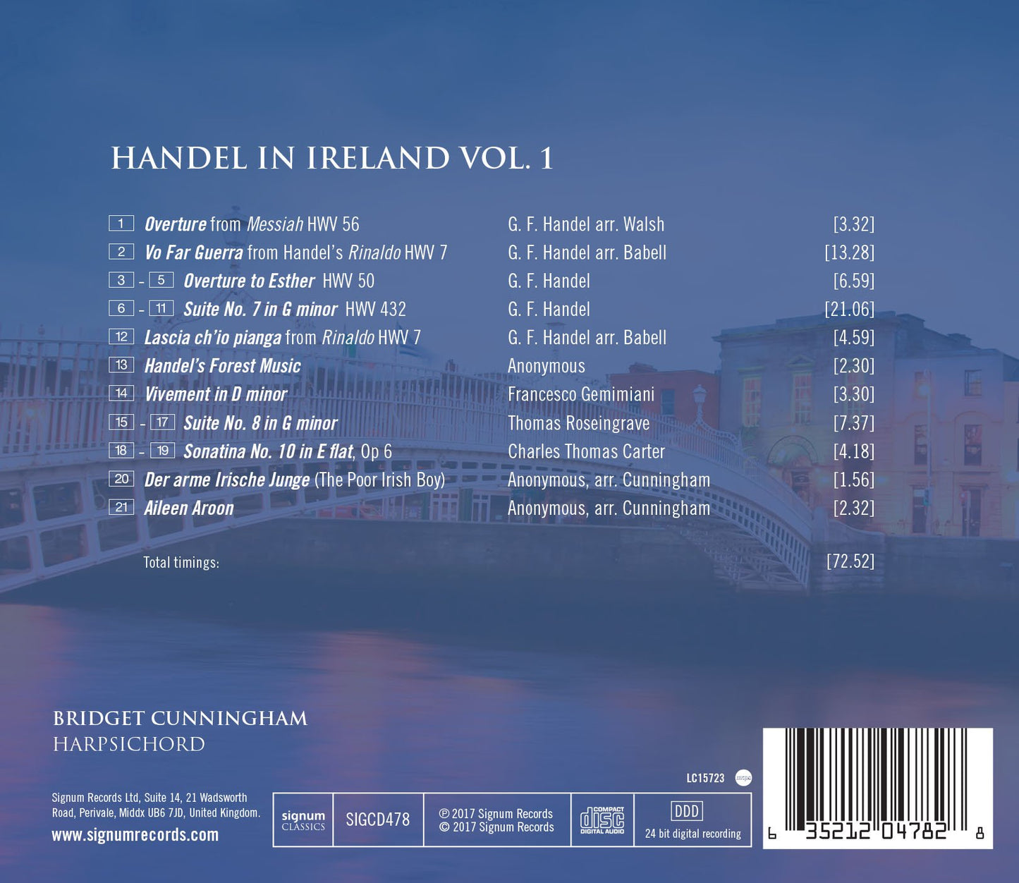 Handel in Ireland Vol. 1
