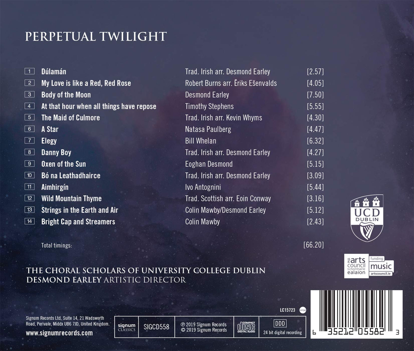 Perpetual Twilight: The Choral Scholars of University Colleg
