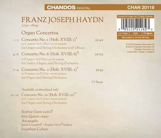 Haydn: Organ Concertos
