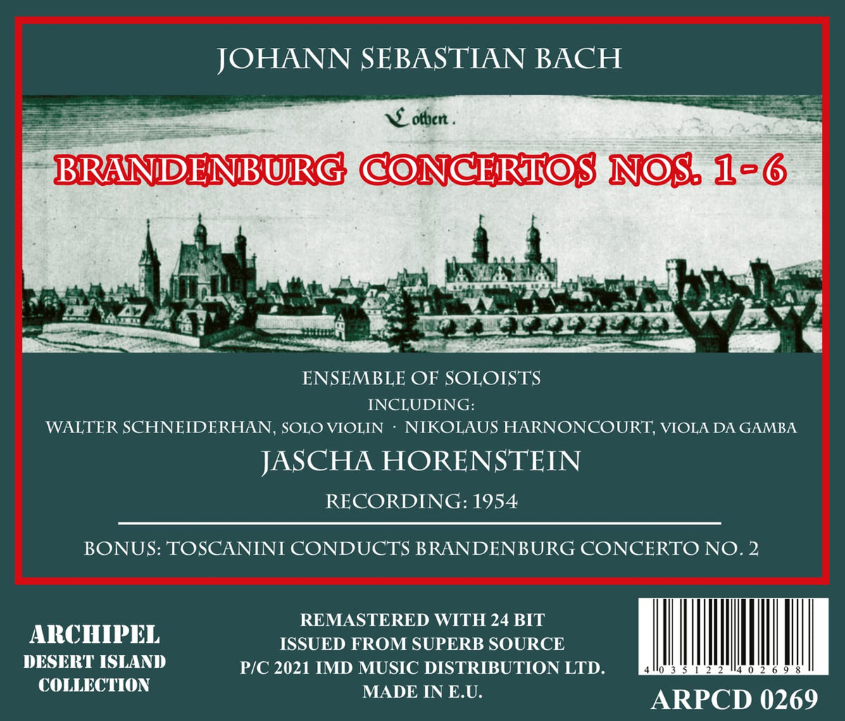 BRANDENBURGISCHE KONZERTE 1-6
