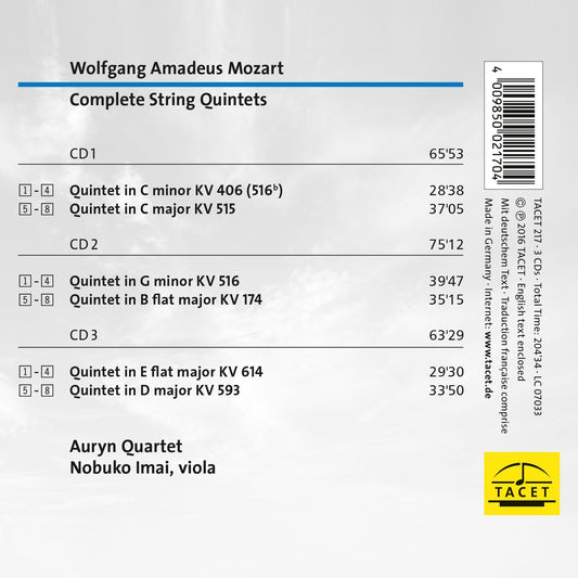 COMPLETE STRING QUINTETS
