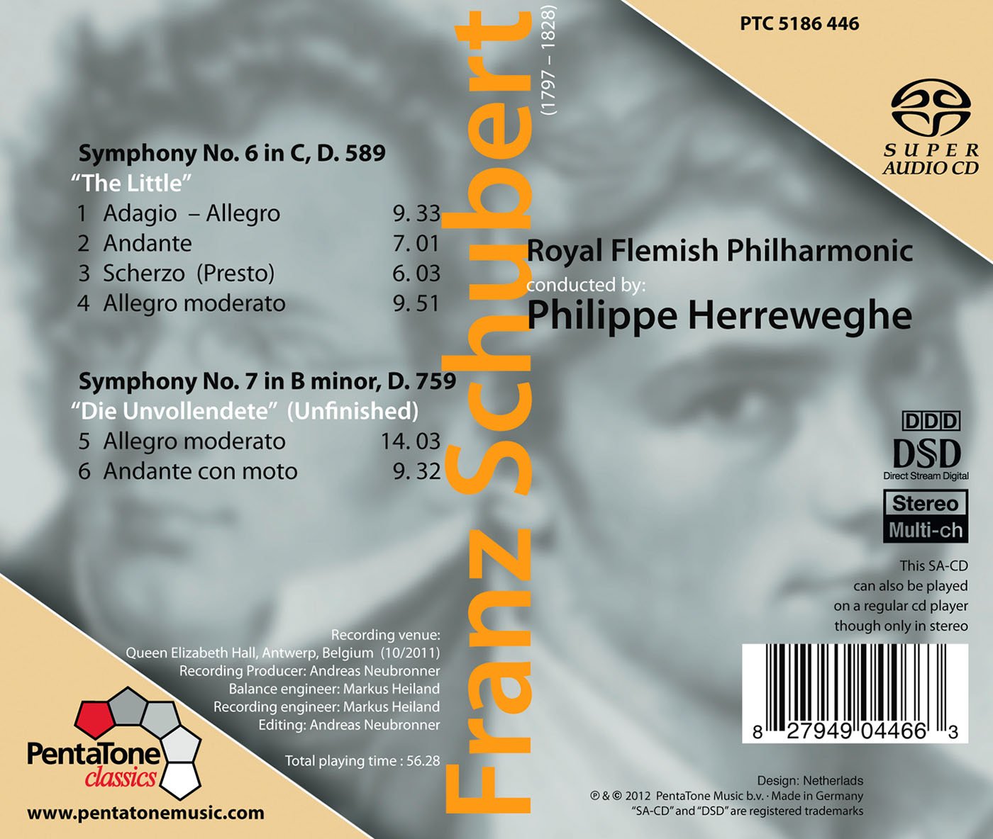 Schubert: Symphonies Nos. 6 & 7 (8)