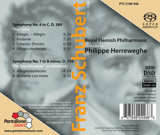 Schubert: Symphonies Nos. 6 & 7 (8)
