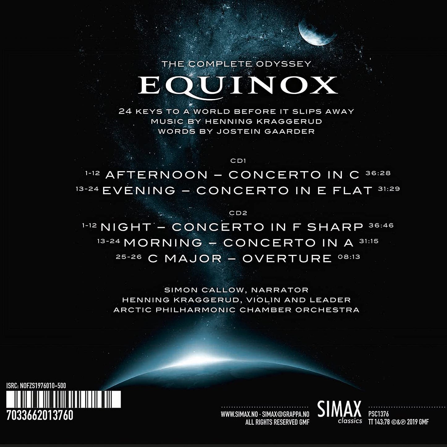Gaarder - Kraggerud: The Complete Odyssey: Equinox