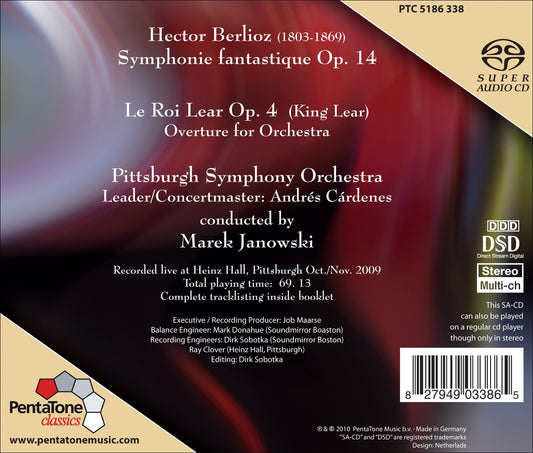 Berlioz: Symphonie fantastique - Le roi Lear
