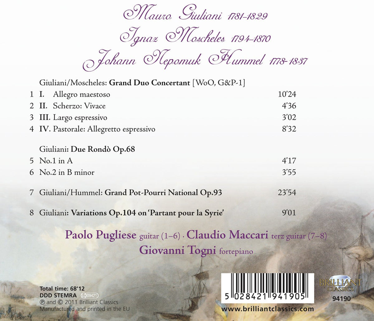 Music for Guitar and Fortepiano