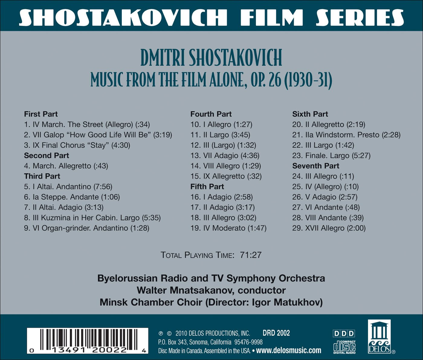 Shostakovich, D.: Alone