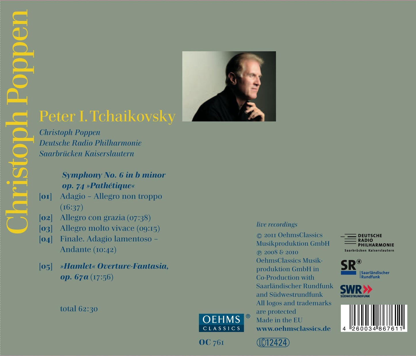 Tchaikovsky: Symphony No. 6, 'Pathétique' - Halmet Overture-