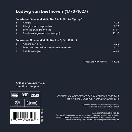 SONATAS FOR PIANO & VIOLIN