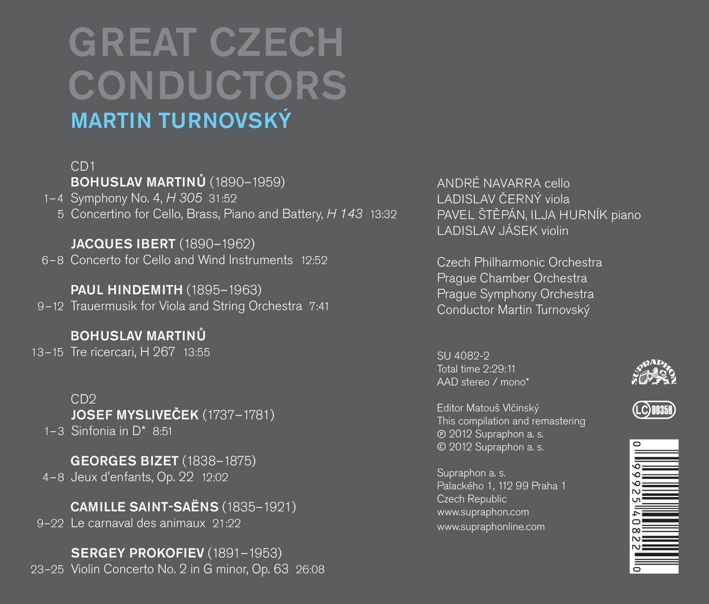 Great Czech Conductors