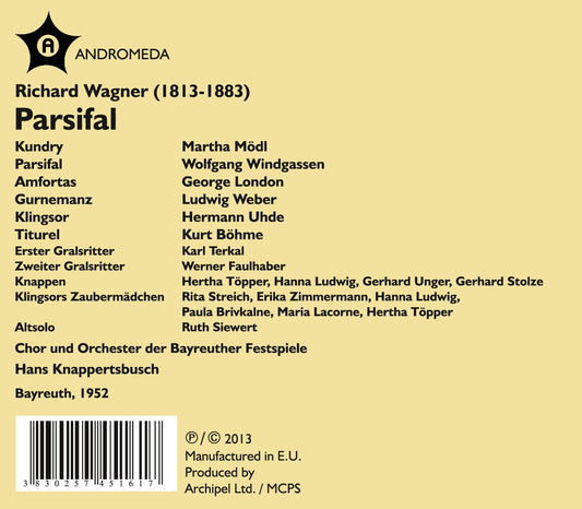 Wagner: Parsifal (Live)