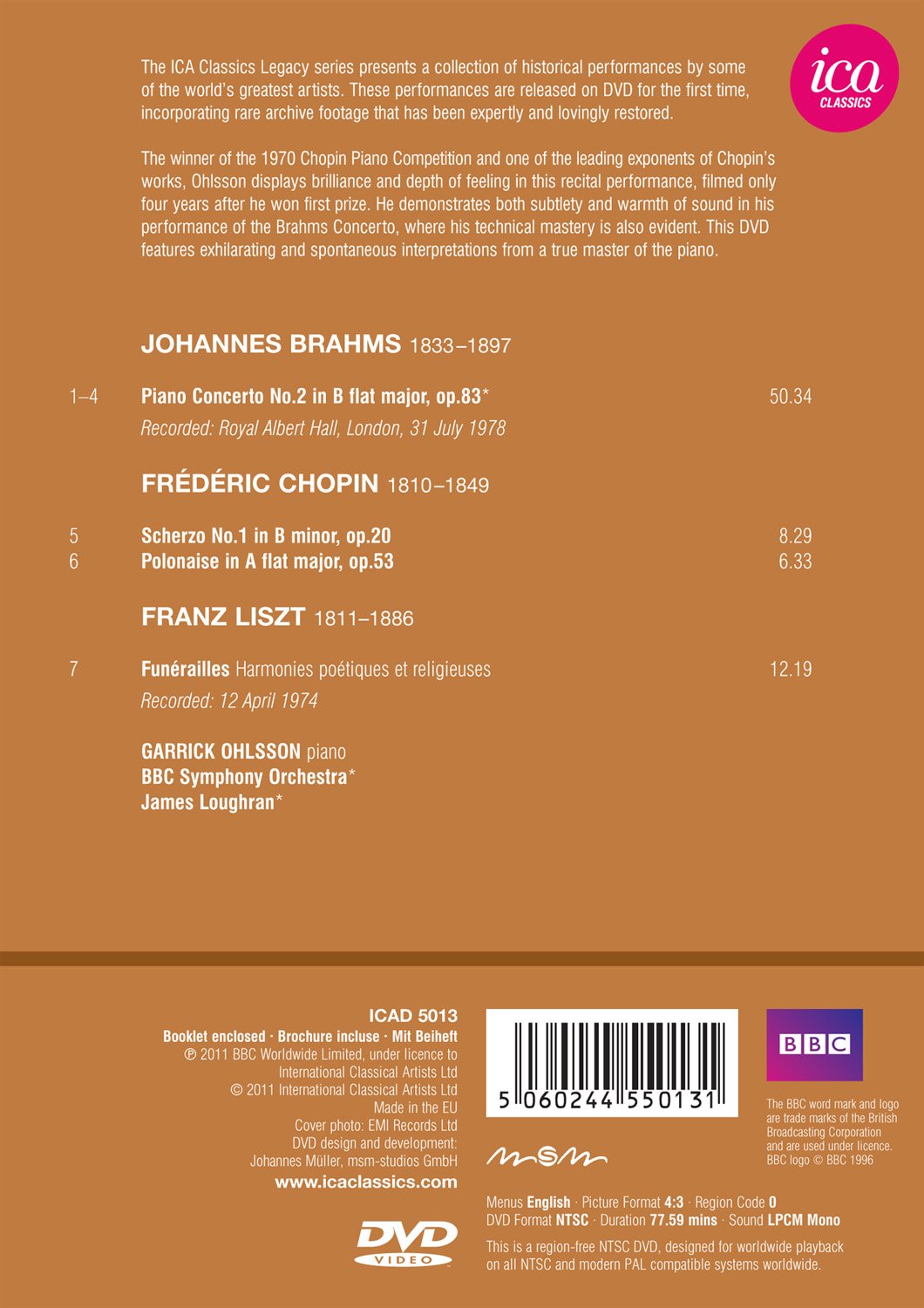 Brahms: Piano Concerto No. 2