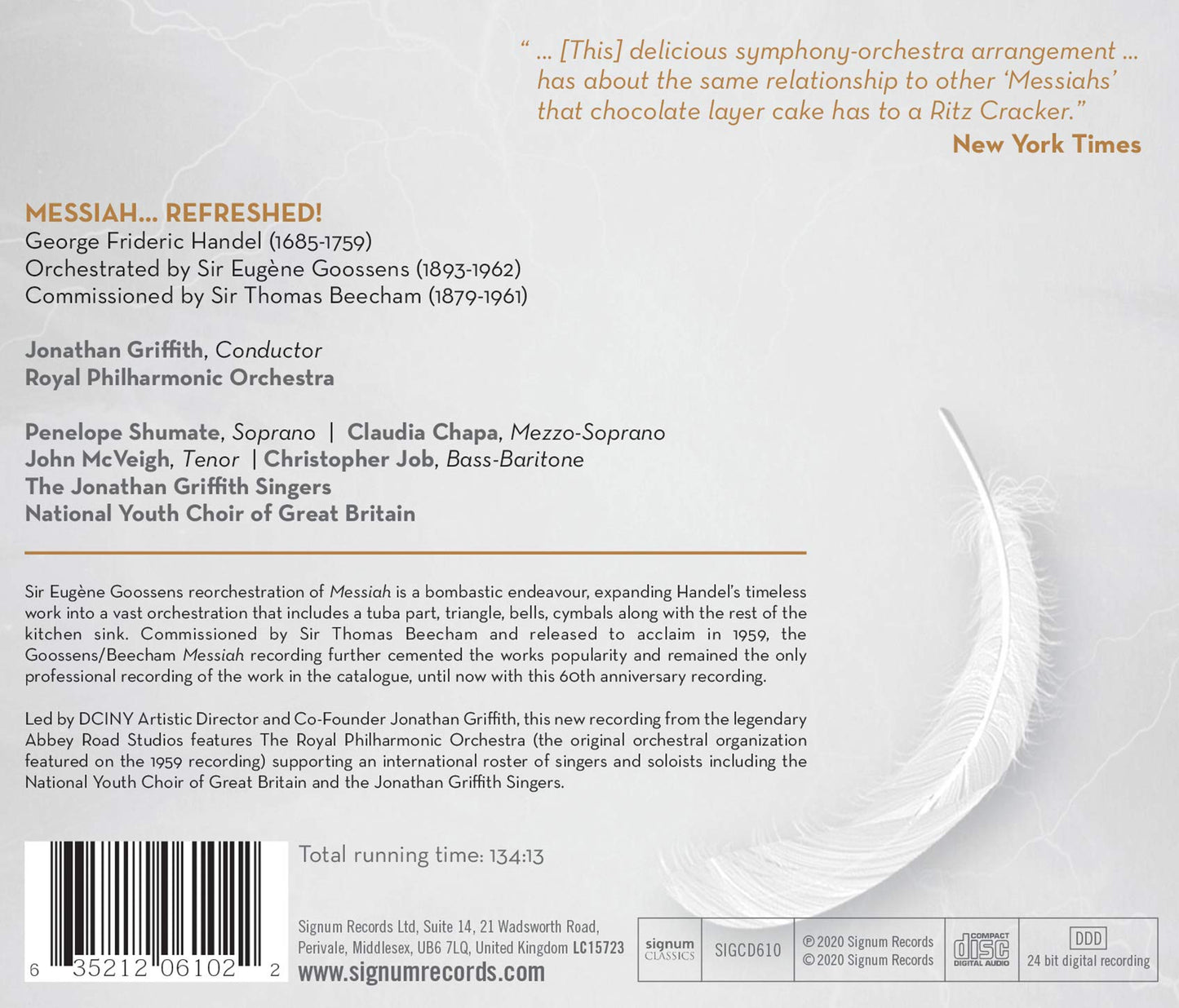 Handel: Messiah… Refreshed!