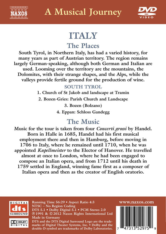 A Musical Journey - Italy: A Musical Tour of South Tyrol