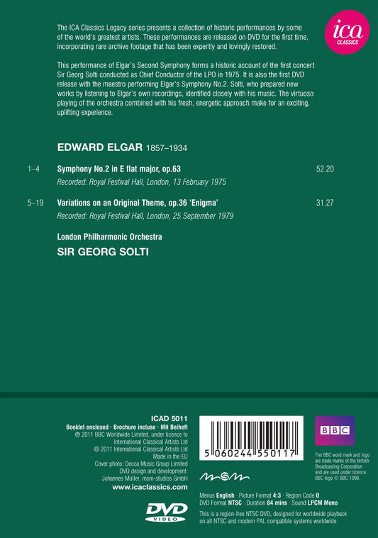 Elgar: Symphony No. 2 - Enigma Variations