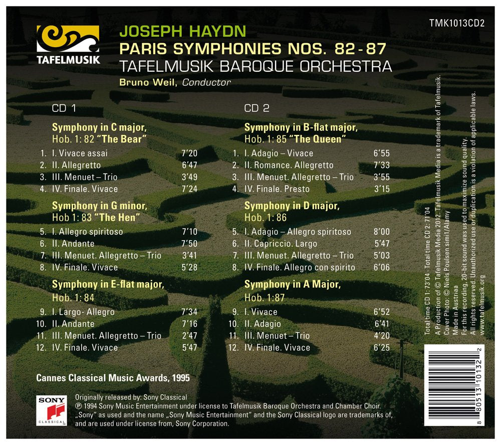 Haydn: Paris Symphonies