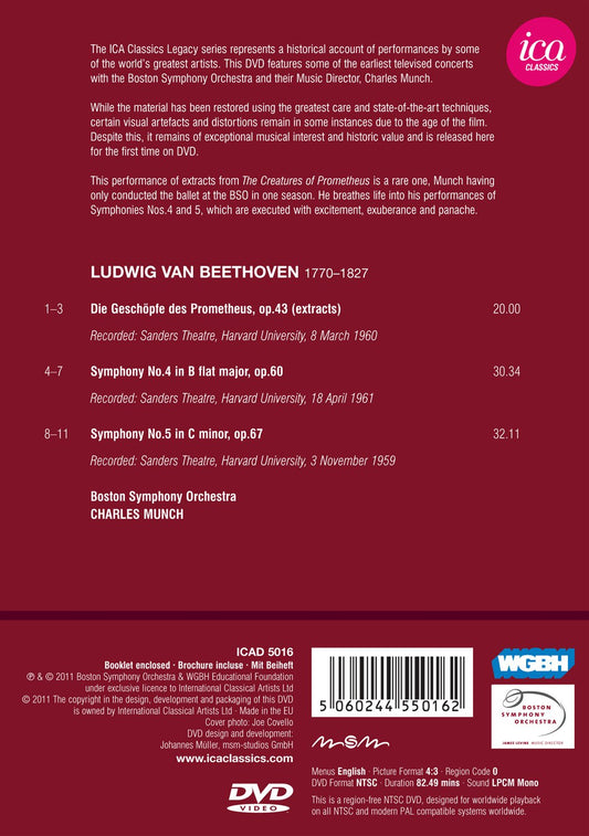 Beethoven: Symphonies Nos. 4 and 5 - Die Geschöpfe des Prome