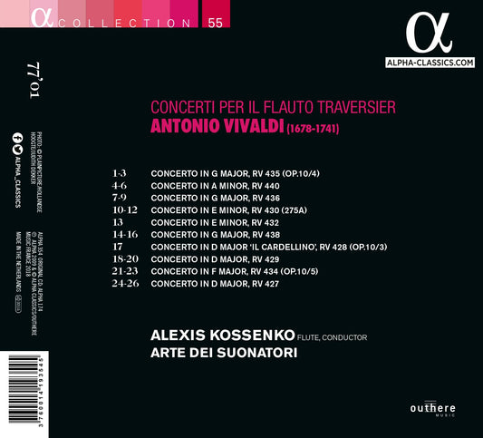 Vivaldi: Concerti per il flauto traversier