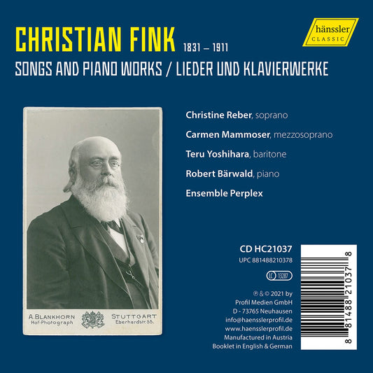 Fink: Lieder und Klavierwerke
