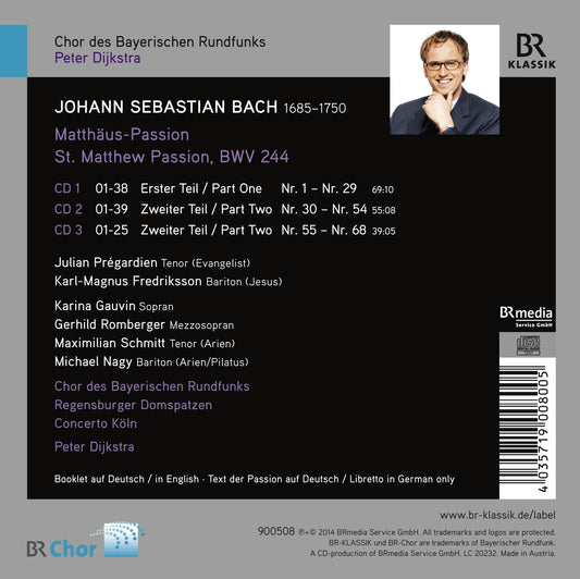 J.S. Bach: St. Matthew Passion, BWV 244