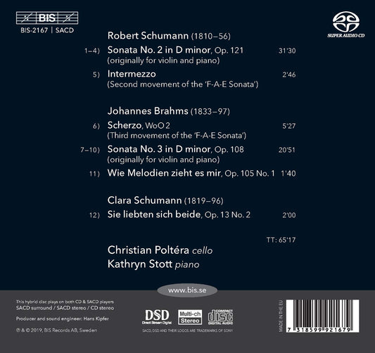 Schumann - Brahms: Sonatas and Songs