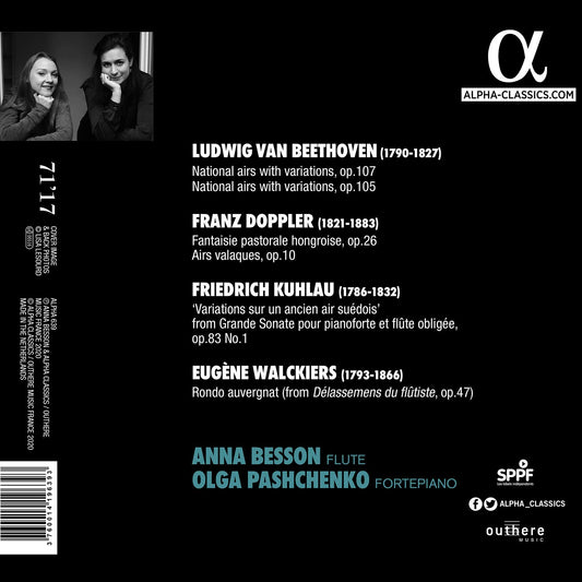 Variations On Folk Songs - Beethoven, Kuhlau & Doppler